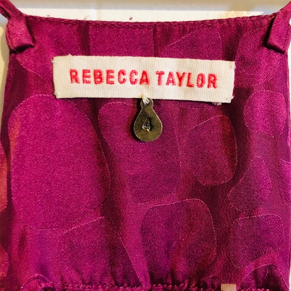 Rebecca Taylor Spaghetti Strap Silk Top - Picture 3 of 5